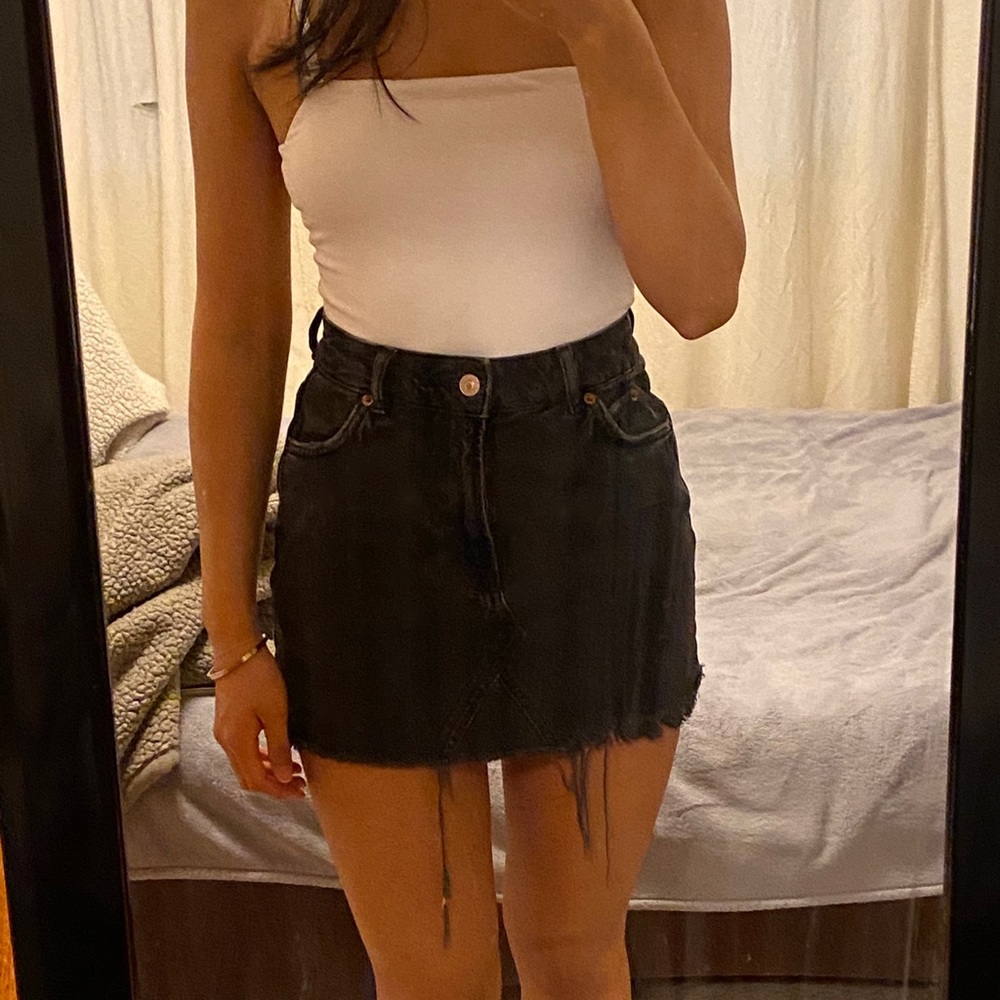 Topshop Moto Skirt